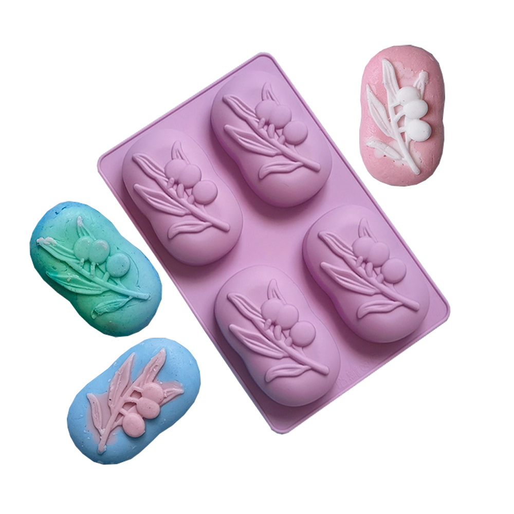 4 Cavities Oval Olive Tree Sil - огляд і ціна Soap Making Kit For Beginners