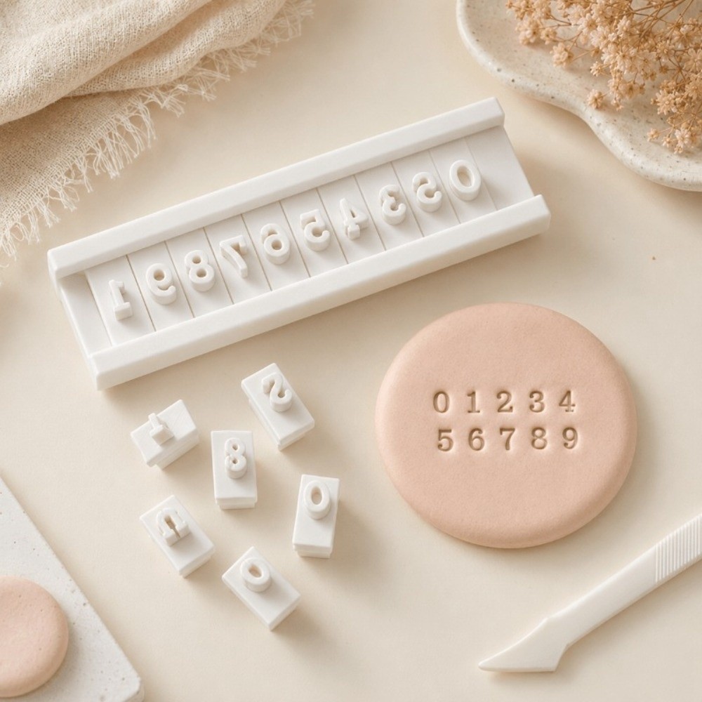 Handmade Clay Letter Number St - огляд і ціна Soap Making Kit For Beginners