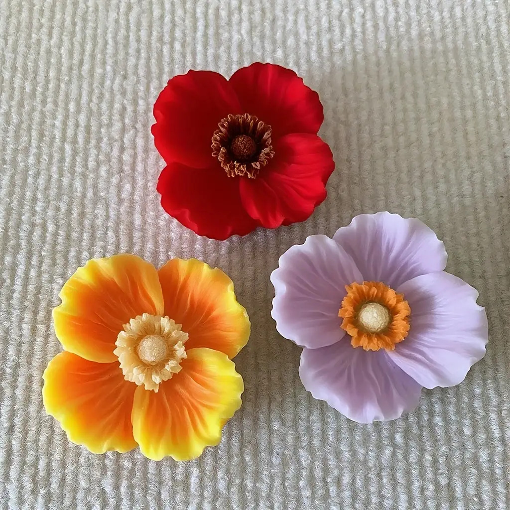 Flower Silicone Candle Mold, C - огляд і ціна Soap Making Instructions