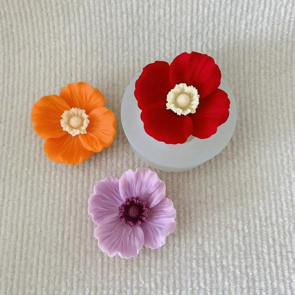 Flower Silicone Candle Mold, C - огляд і ціна Soap Making Instructions