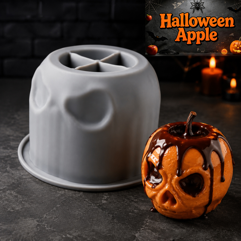Halloween skull apple silicone - огляд і ціна Soap Making Instructions