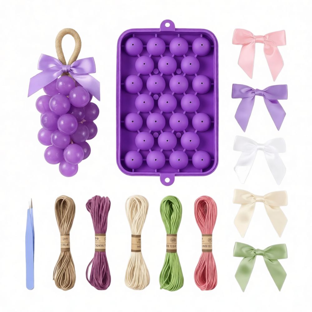 Grape Silicone Mold Fruit Soap - огляд і ціна Soap Making Gifts