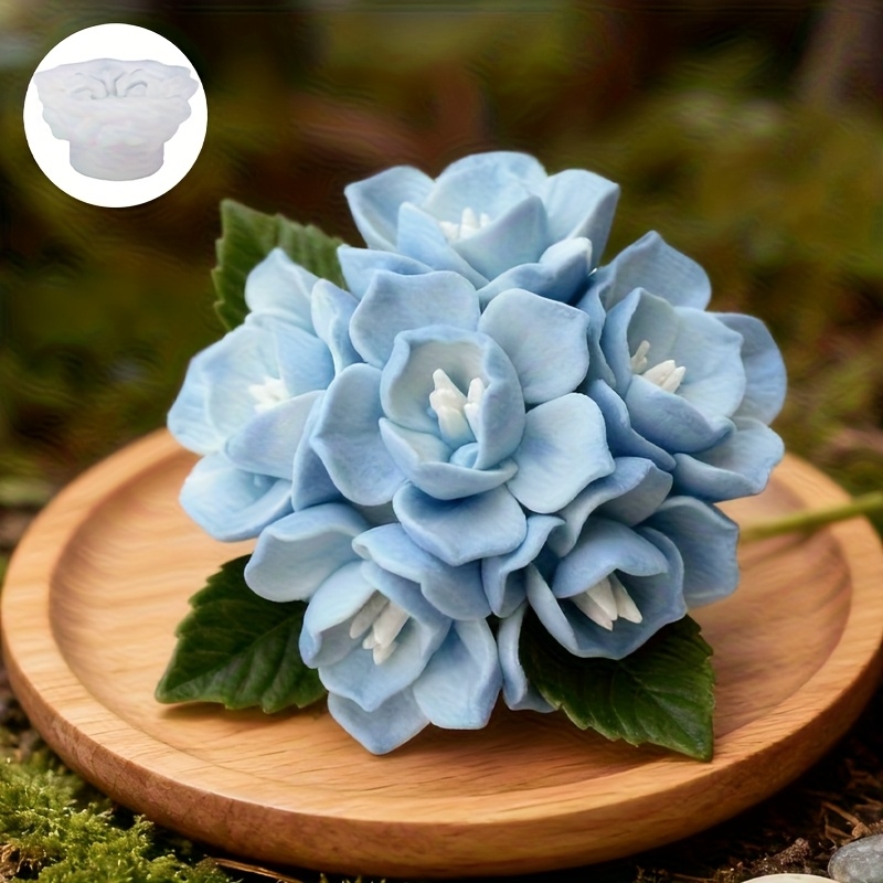 1 Hydrangea Candle Silicone Mo - огляд і ціна Soap Making Ins