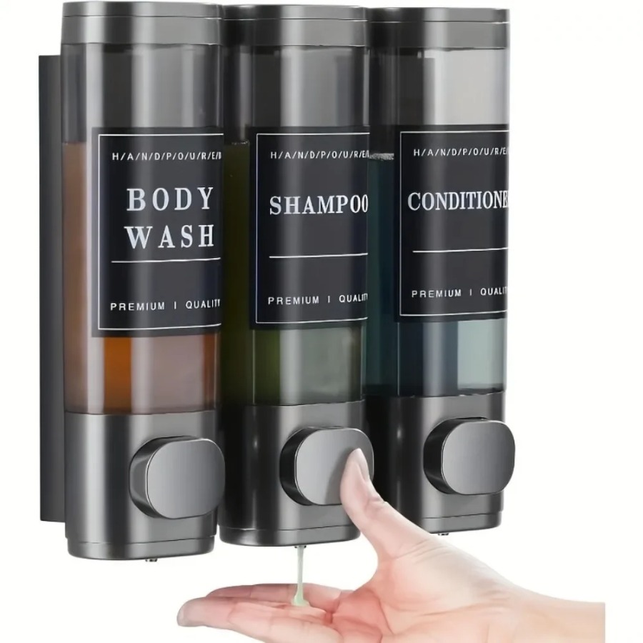 Wall Mounted Triple Shampoo Co - огляд і ціна Soap Making Diy Kit